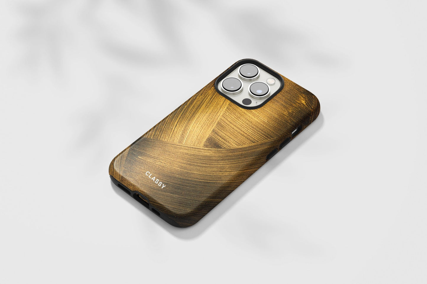 Dark Gold Pattern Tough Case - Classy Cases - Phone Case - iPhone 12 Pro Max - Glossy -