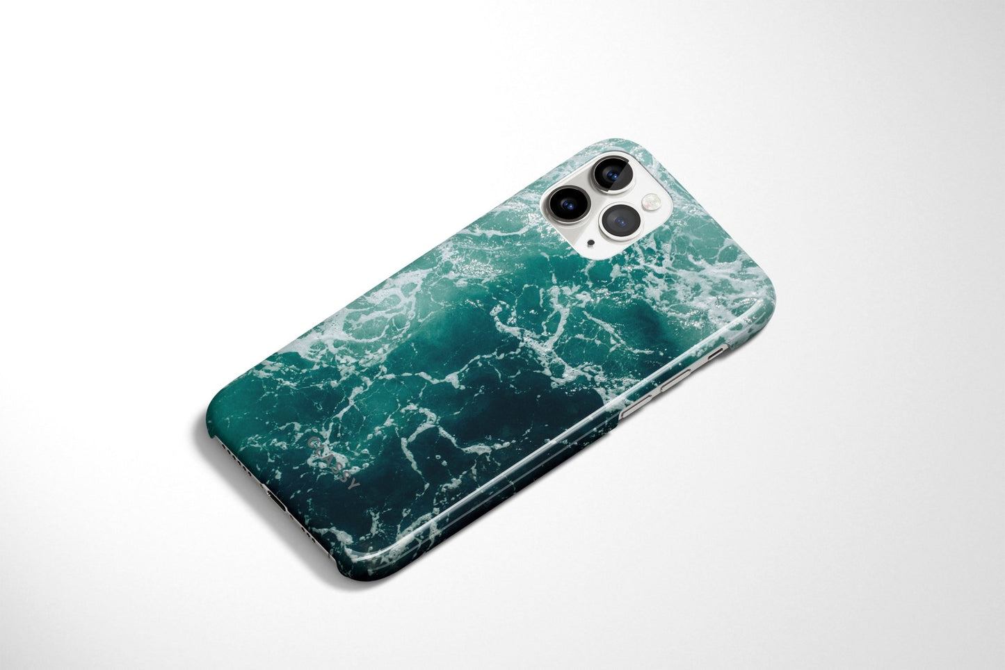 Dark Navy Ocean Snap Case - Classy Cases - Phone Case - iPhone 12 Pro Max - Glossy -