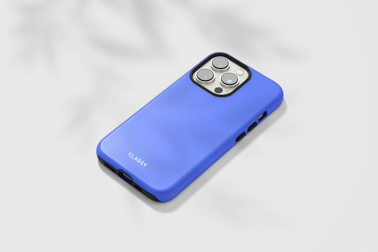 Deep Blue Tough Case - Classy Cases - Phone Case - iPhone 14 - Glossy -