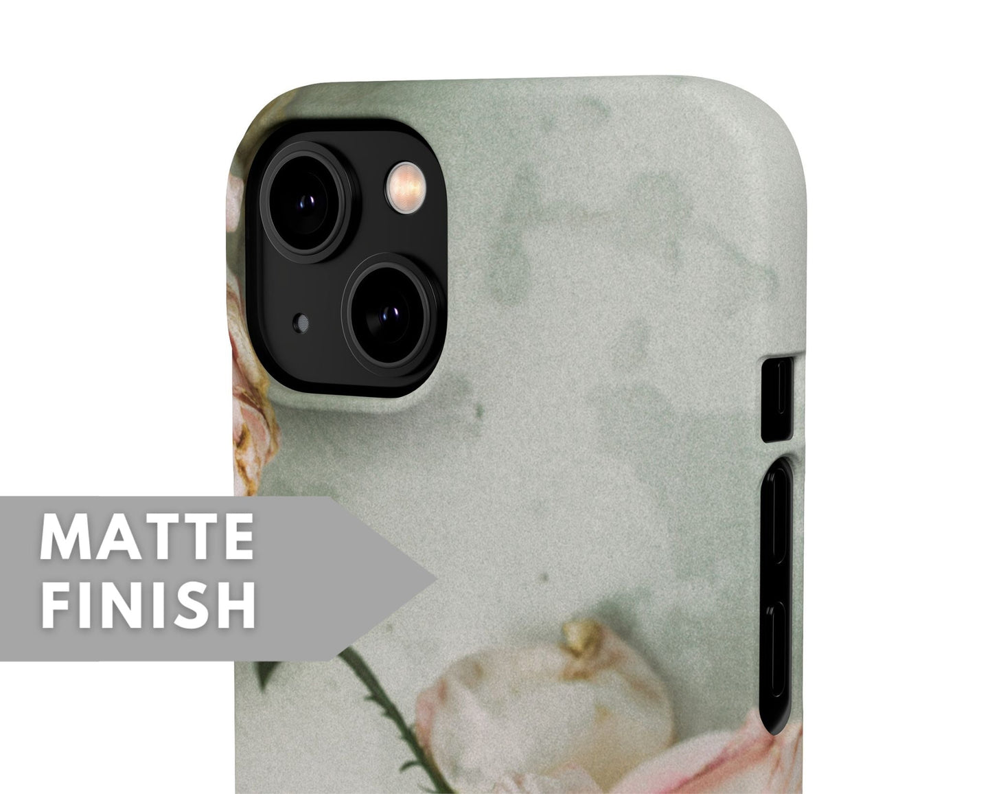Dropped Rose Snap Case - Classy Cases - Phone Case - iPhone 14 - Glossy -