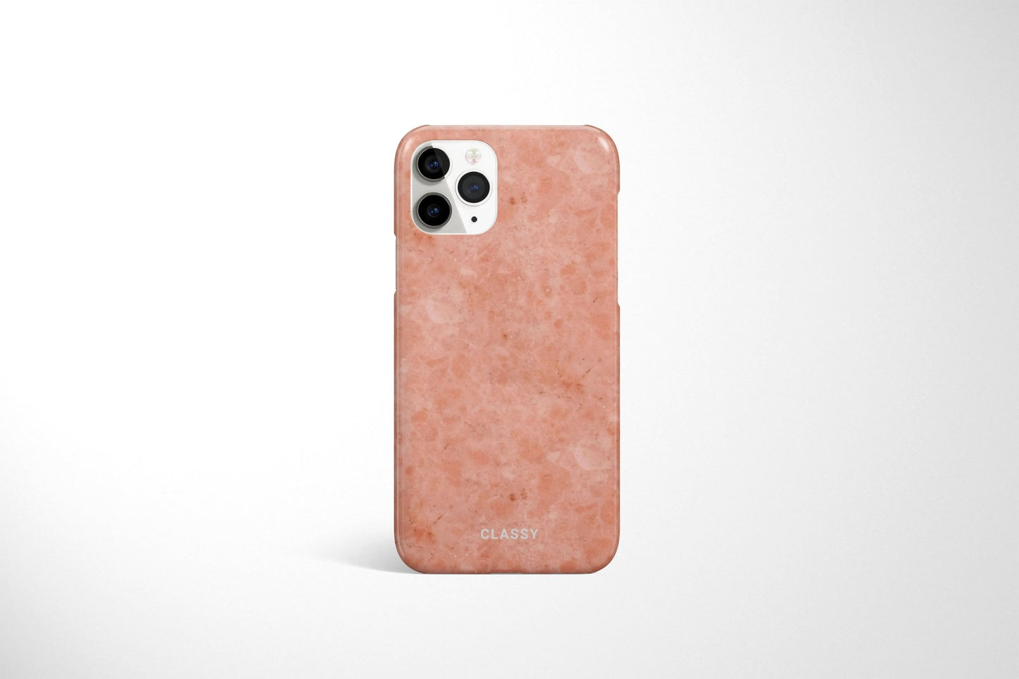 Dusty Rose Marble Snap Case - Classy Cases - Phone Case - iPhone 14 - Glossy -