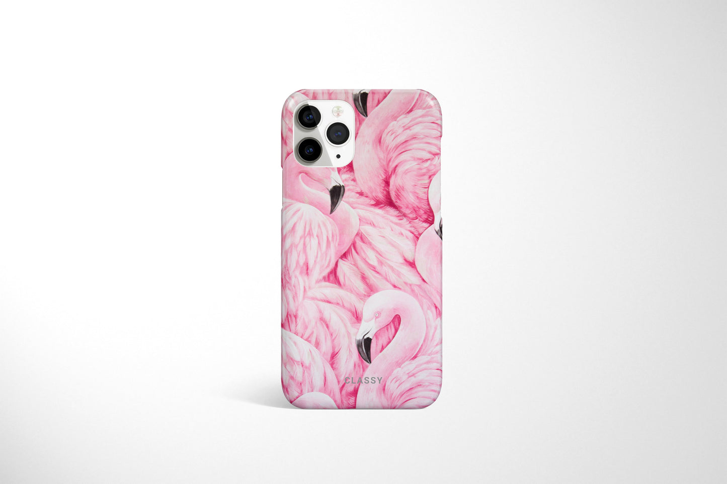 Full Out Flamingo Snap Case - Classy Cases - Phone Case - iPhone 12 Pro Max - Glossy -