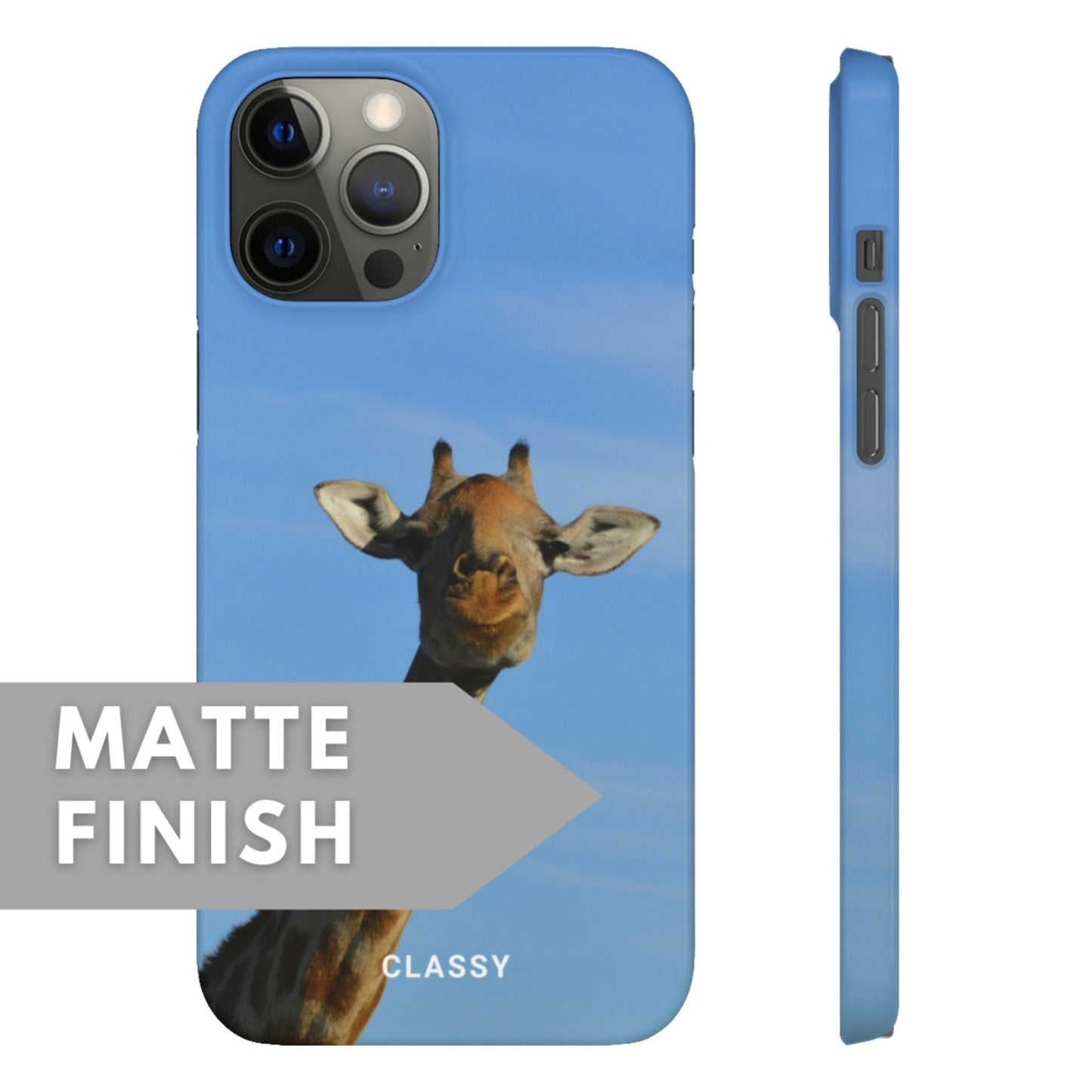Giraffe Snap Case - Classy Cases - Phone Case - iPhone 14 - Glossy -