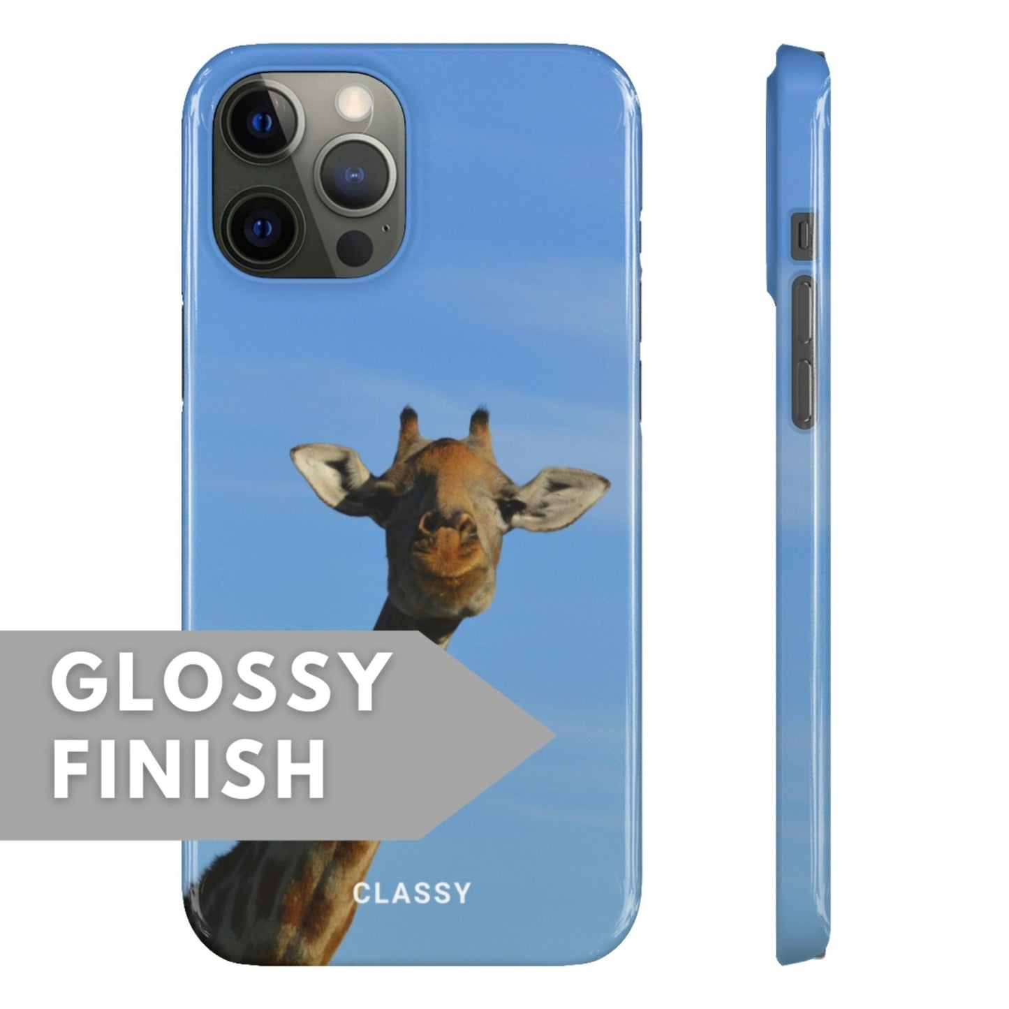Giraffe Snap Case - Classy Cases - Phone Case - iPhone 14 - Glossy -