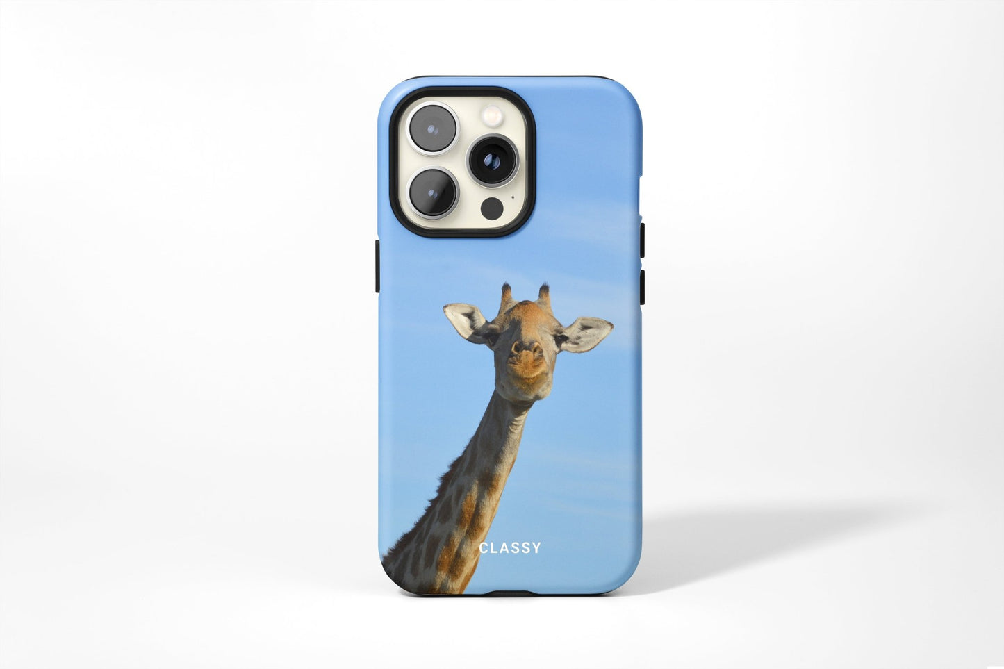 Giraffe Tough Case - Classy Cases - Phone Case - iPhone 14 - Glossy -