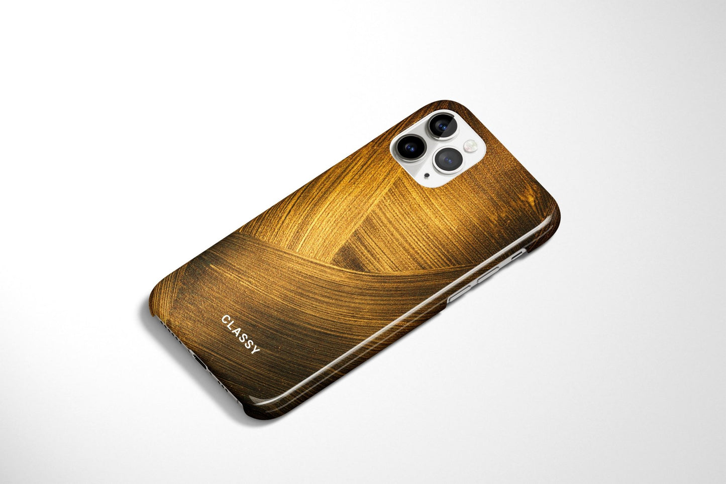 Gold and Bronze Ombre Snap Case - Classy Cases - Phone Case - iPhone 12 Pro Max - Glossy -