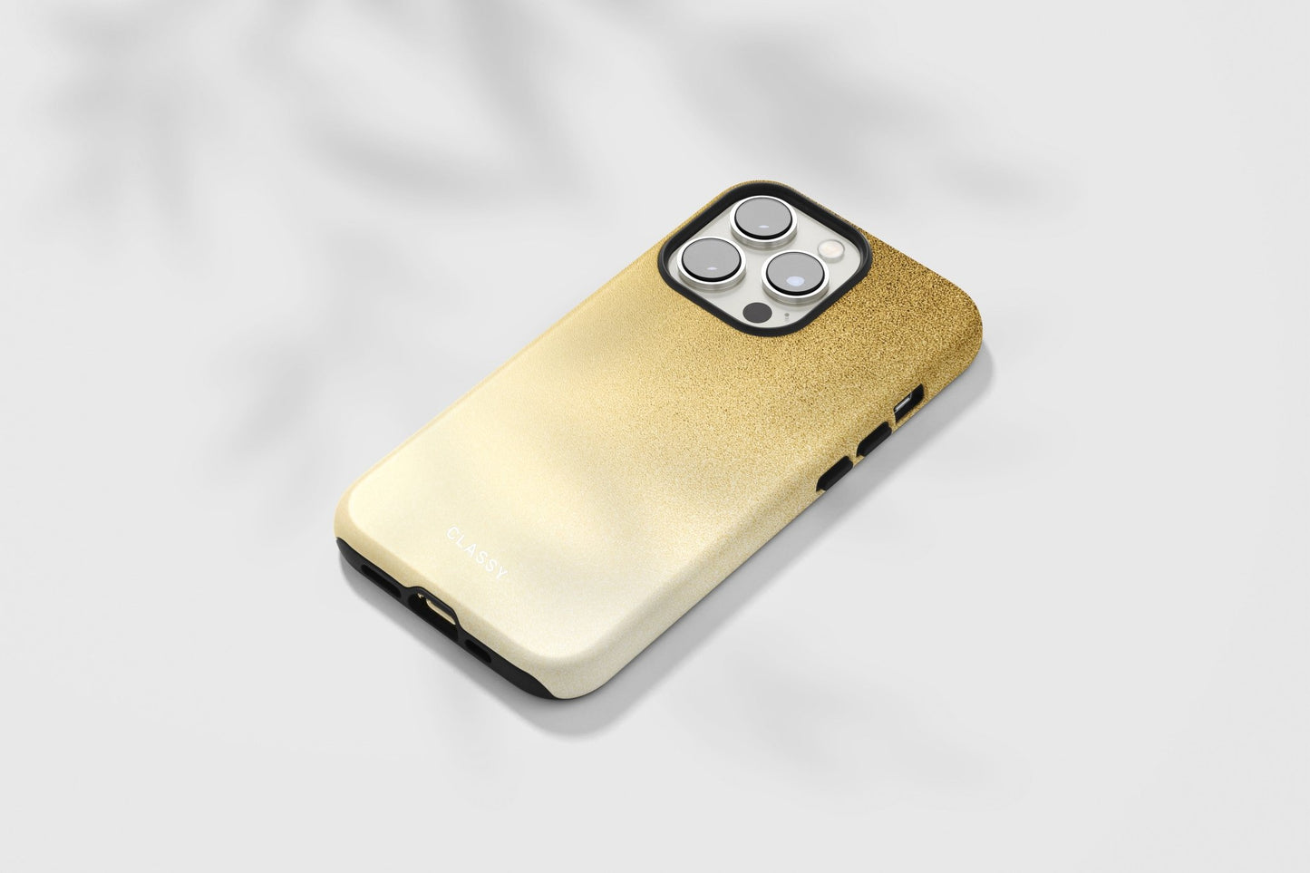 Gold Ombre Tough Case - Classy Cases - Phone Case - iPhone 12 Pro Max - Glossy -