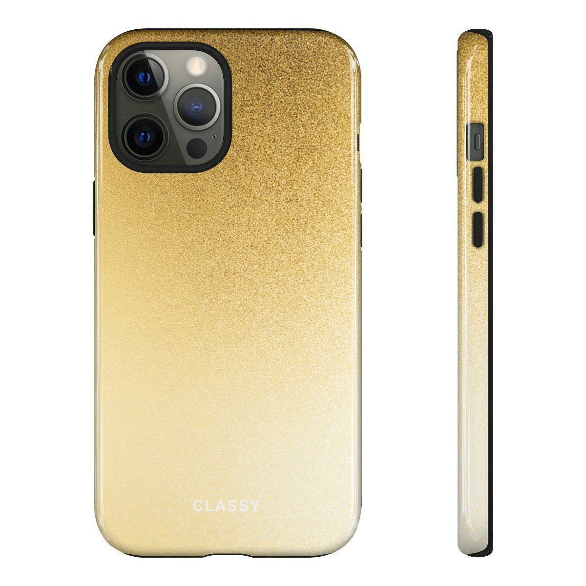 Gold Ombre Tough Case - Classy Cases - Phone Case - iPhone 12 Pro Max - Glossy -
