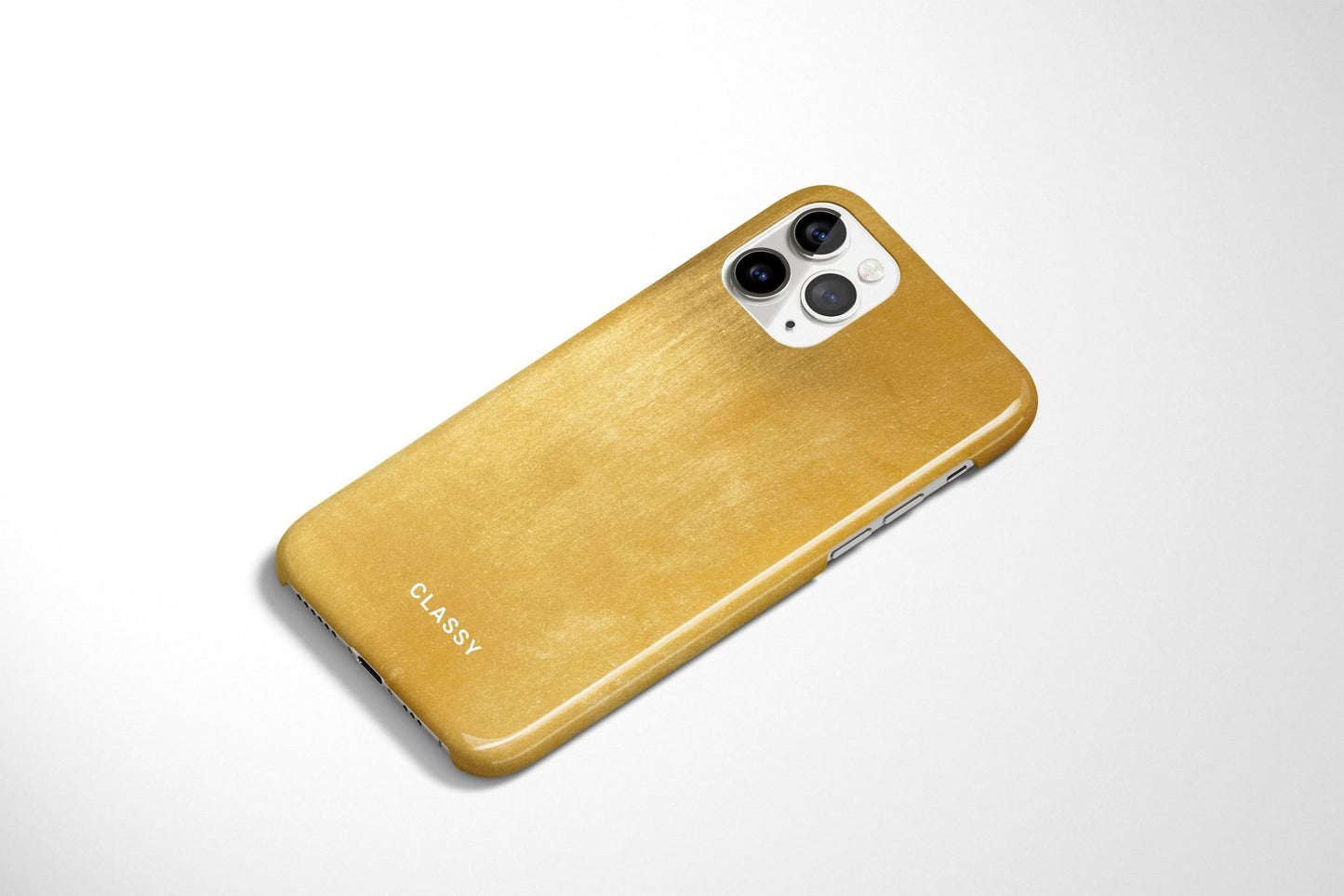 Gold Slight Pattern Snap Case - Classy Cases - Phone Case - iPhone 12 Pro Max - Glossy -