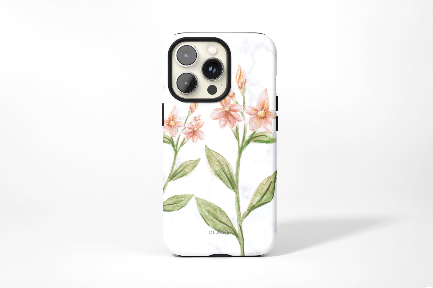 Graceful Flowers Tough Case - Classy Cases - Phone Case - Samsung Galaxy S22 - Glossy -