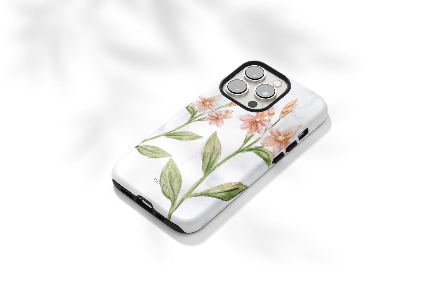 Graceful Flowers Tough Case - Classy Cases - Phone Case - Samsung Galaxy S22 - Glossy -