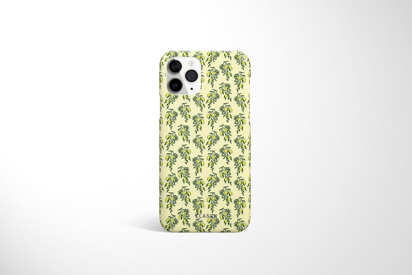 Green Flowers Snap Case - Classy Cases - Phone Case - iPhone 12 Pro Max - Glossy -