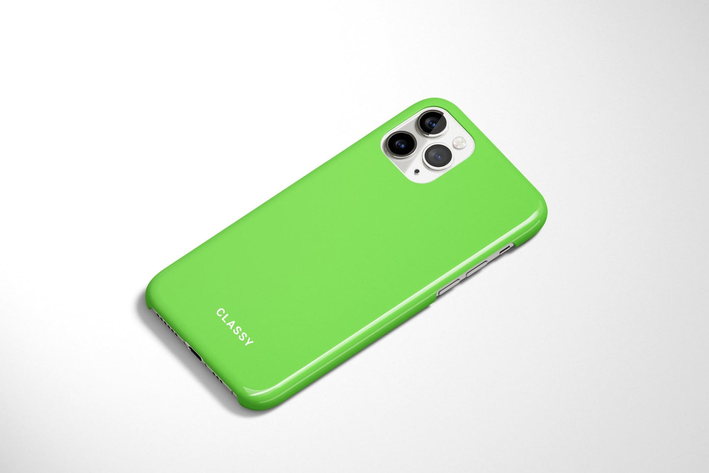 Green Snap Case - Classy Cases - Phone Case - iPhone 14 - Glossy -