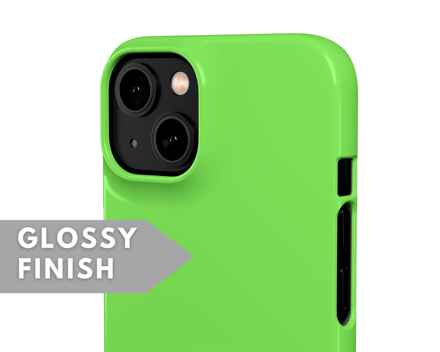 Green Snap Case - Classy Cases - Phone Case - iPhone 14 - Glossy -