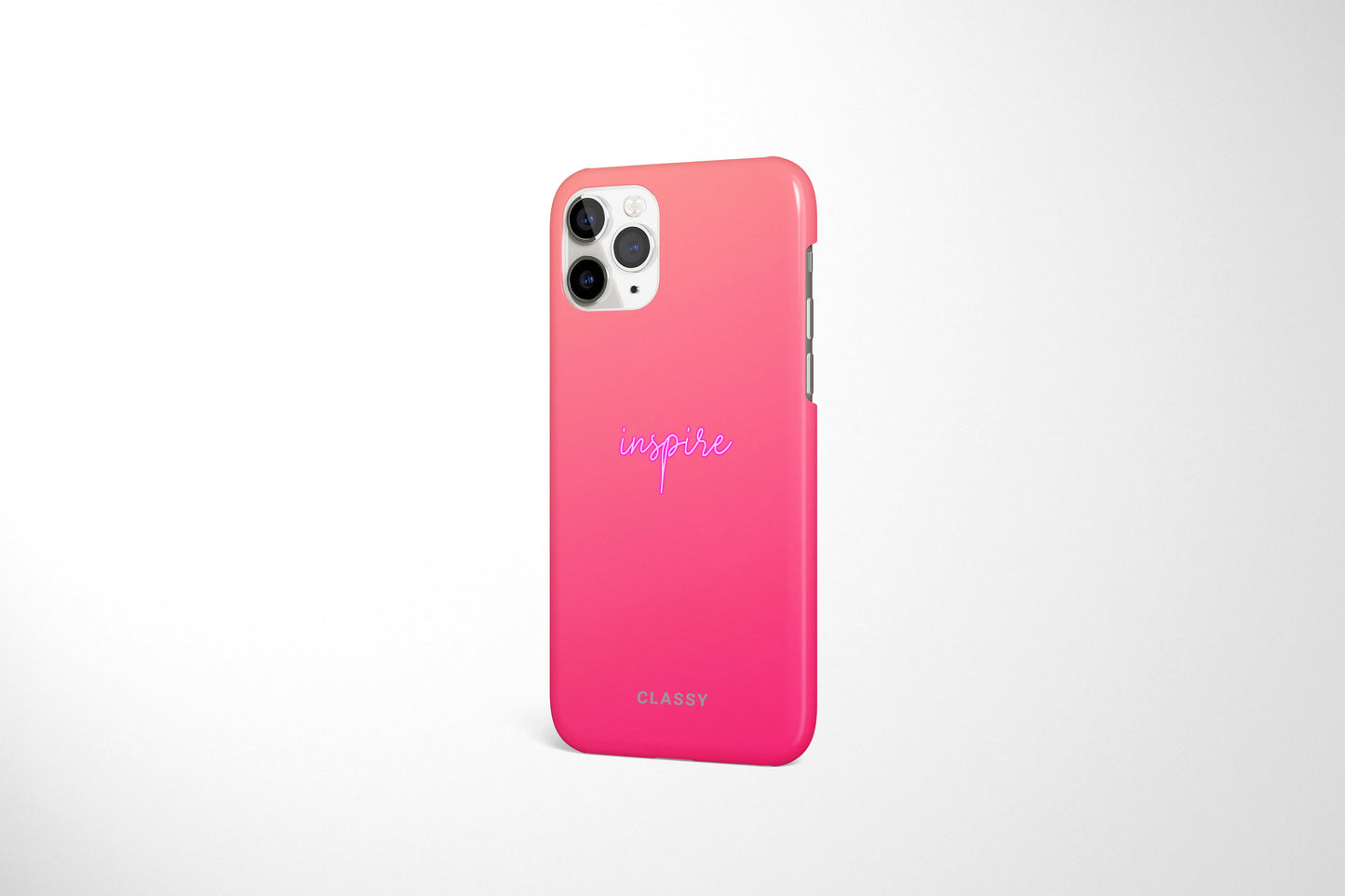 Inspire | Pink Snap Case - Classy Cases - Phone Case - iPhone 12 Pro Max - Glossy -