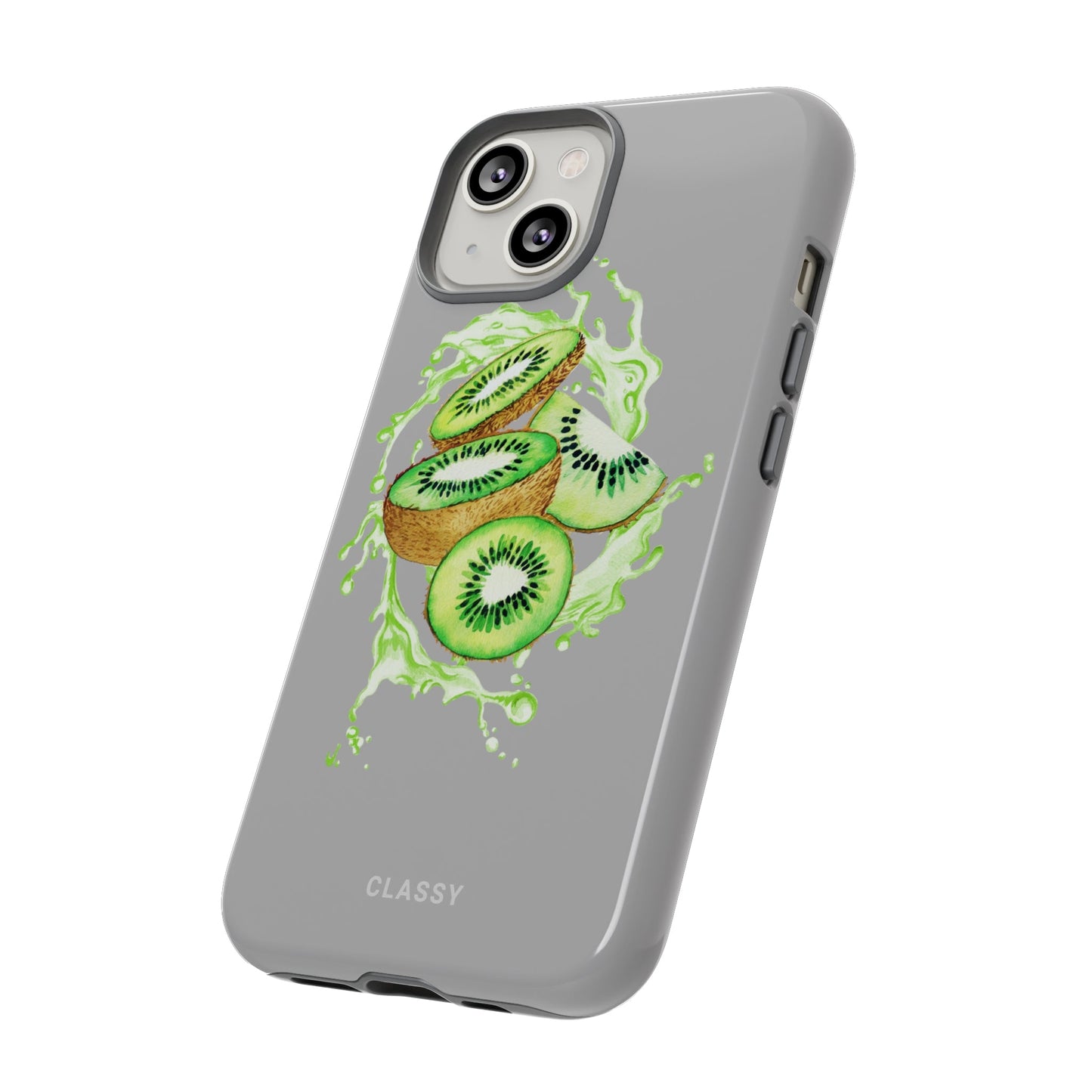 Kiwi Tough Case - Classy Cases - Phone Case - iPhone 14 - Glossy -