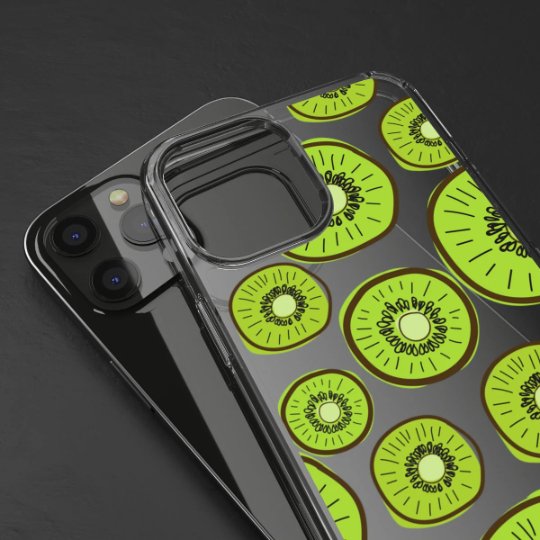 Kiwis Clear Case - Classy Cases - Phone Case - iPhone 12 Pro Max - With gift packaging -