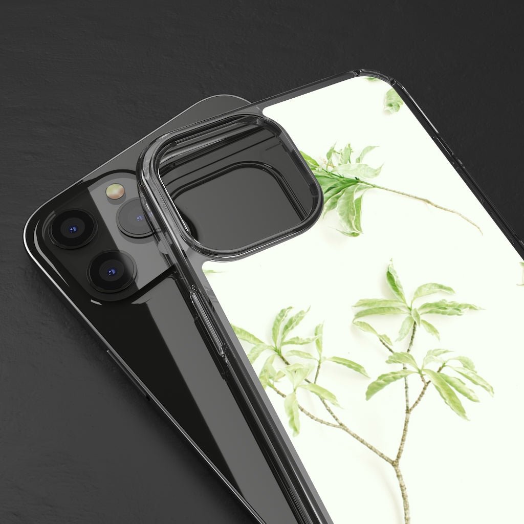 Leaves Clear Case - Classy Cases - Phone Case - iPhone 12 Pro Max - With gift packaging -