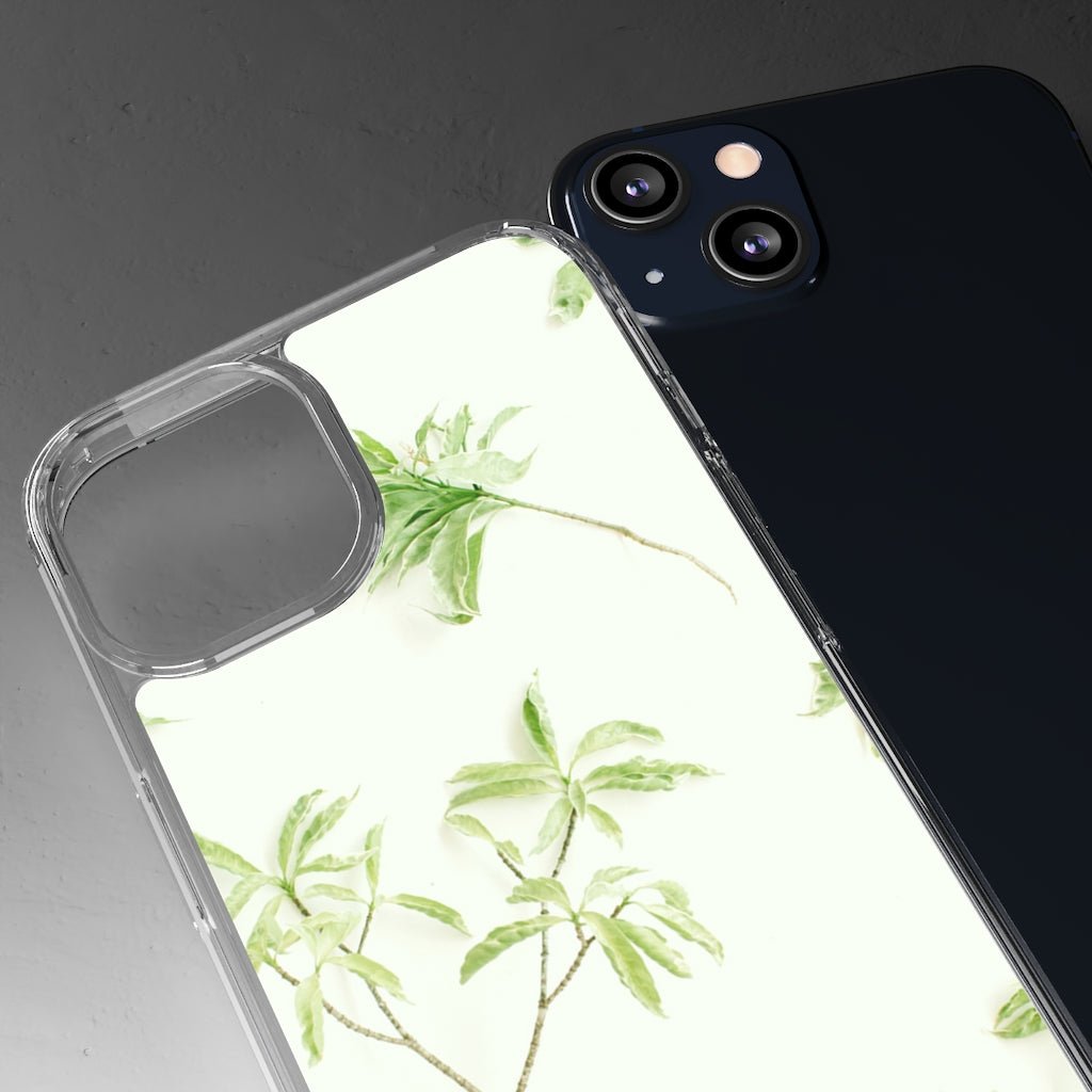Leaves Clear Case - Classy Cases - Phone Case - iPhone 13 - With gift packaging -
