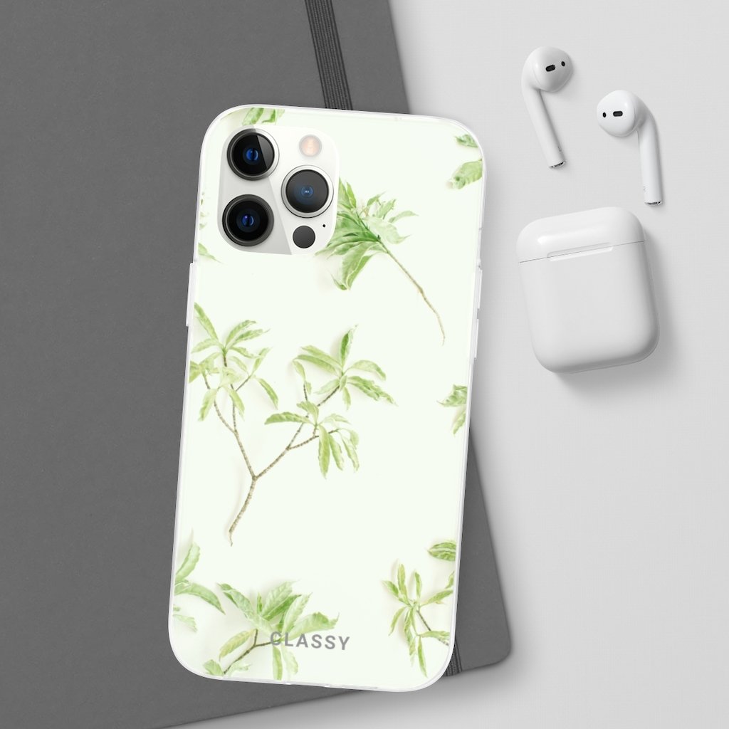 Leaves Flexi Case - Classy Cases - Phone Case - iPhone 12 Pro Max with gift packaging - -