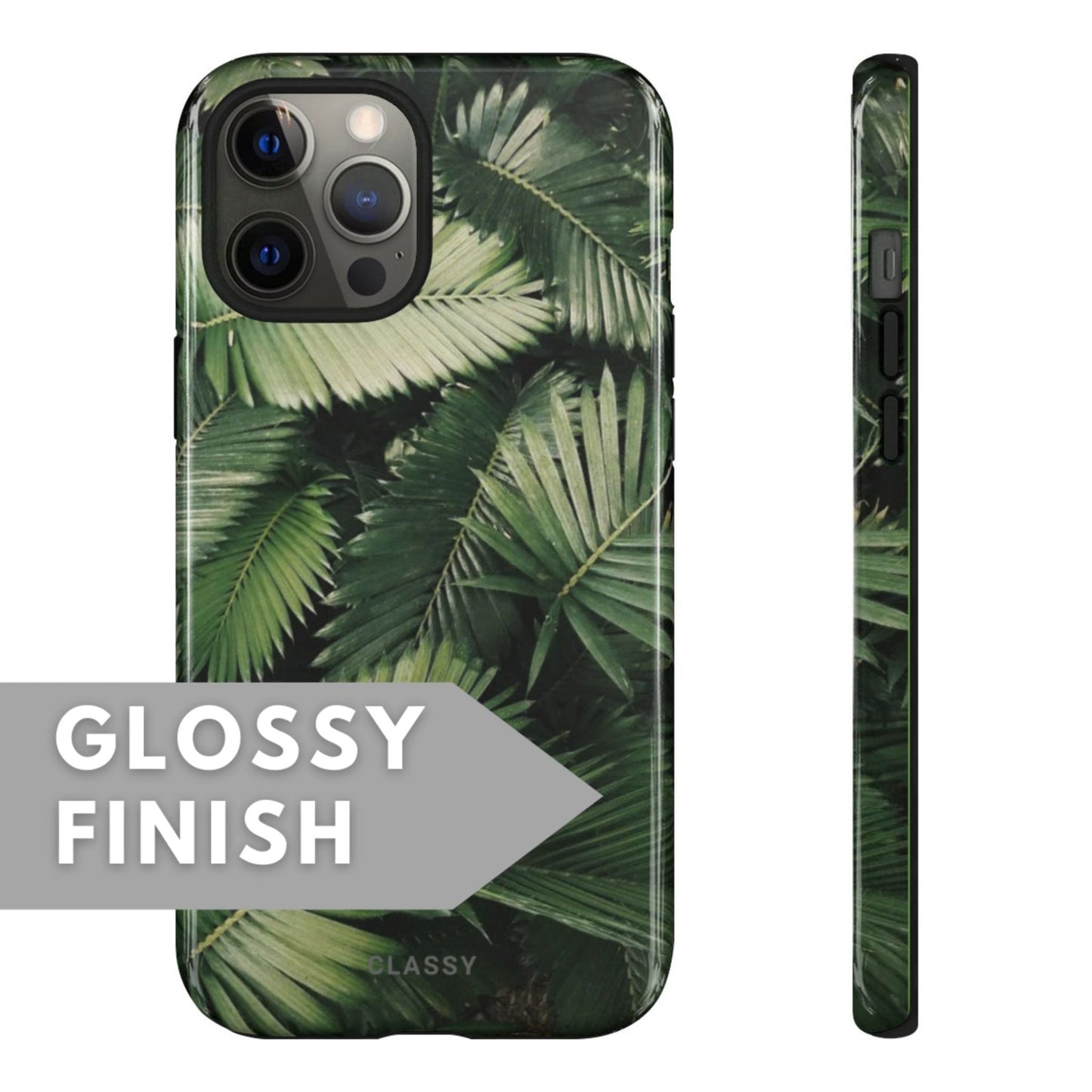 Leaves Tough Case - Classy Cases - Phone Case - Samsung Galaxy S22 - Glossy -