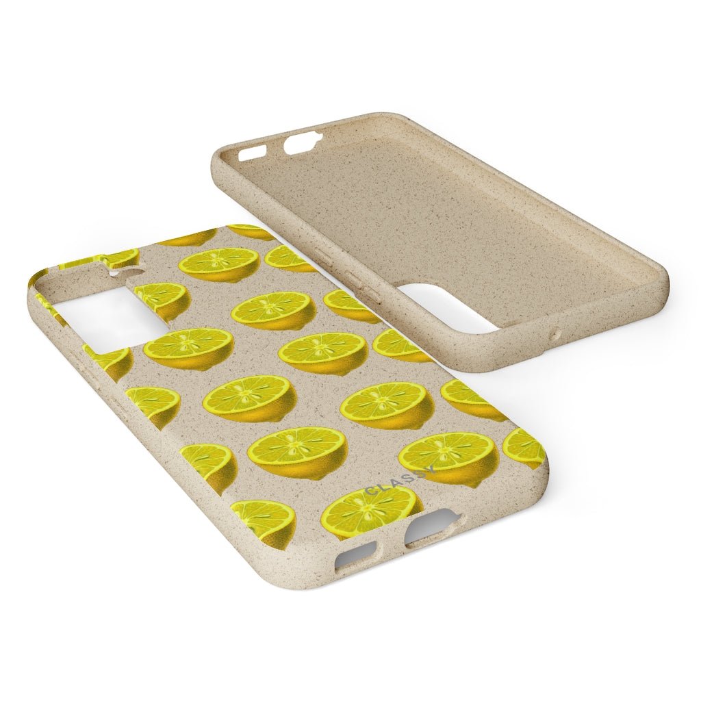 Lemon Biodegradable Case - Classy Cases