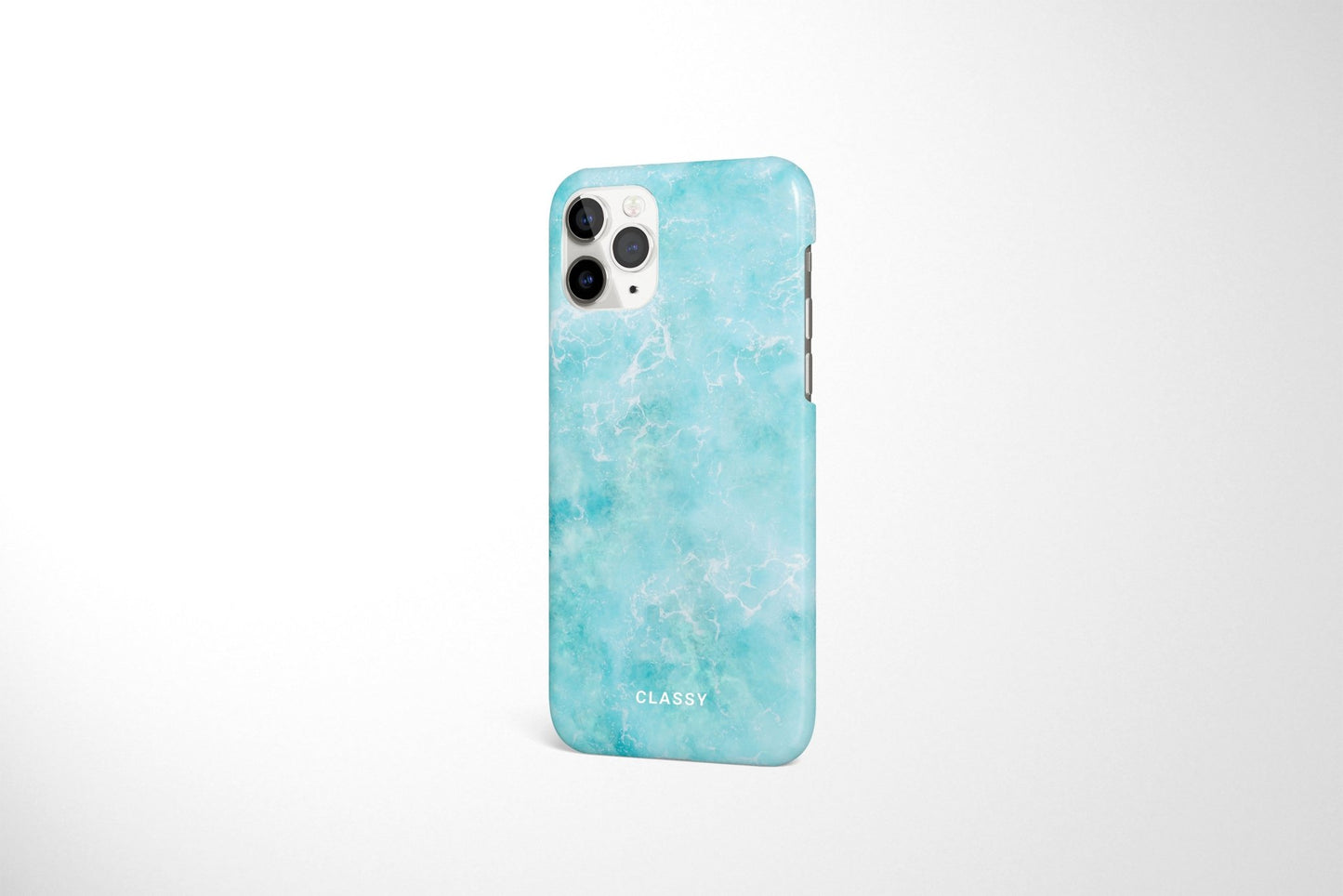 Light Blue Ocean Snap Case - Classy Cases - Phone Case - iPhone 12 Pro Max - Glossy -