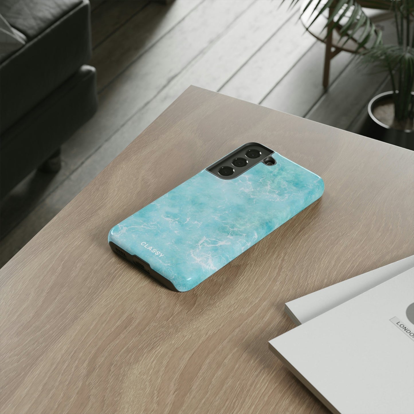 Light Blue Ocean Tough Case - Classy Cases