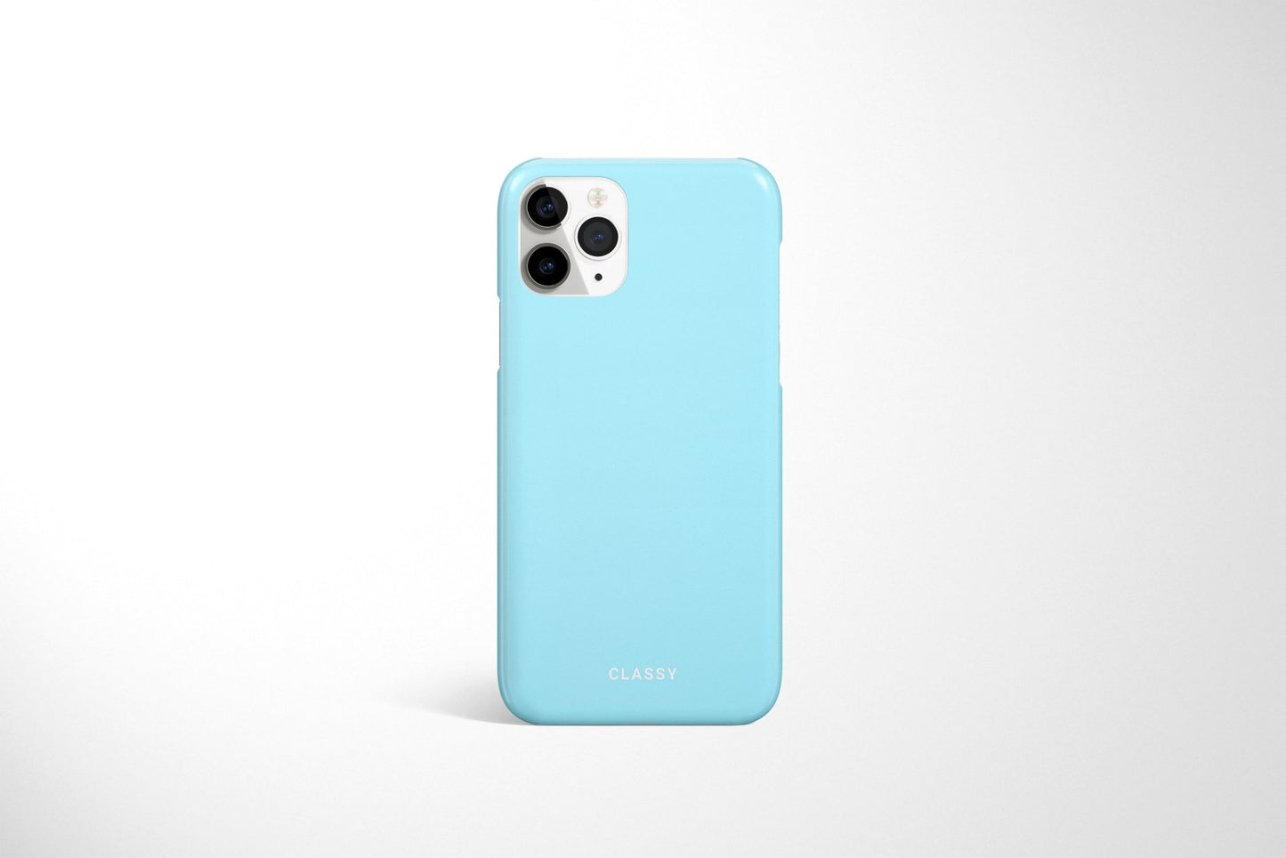 Light Blue Snap Case - Classy Cases - Phone Case - iPhone 14 - Glossy -