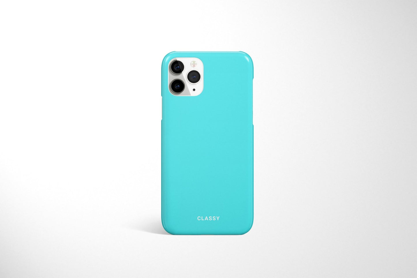 Light Blue Snap Case - Classy Cases - Phone Case - iPhone 14 - Glossy -
