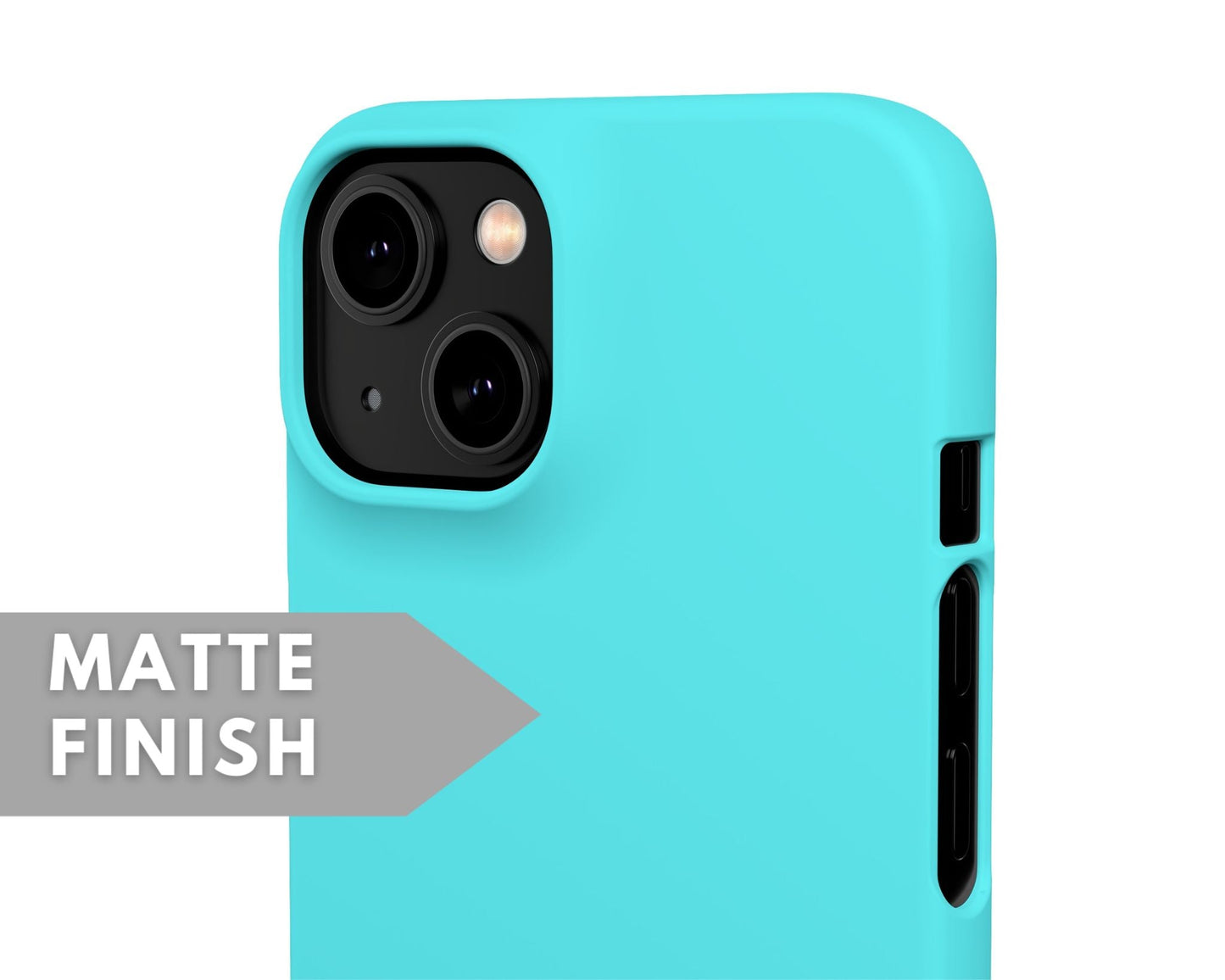 Light Blue Snap Case - Classy Cases - Phone Case - iPhone 14 - Glossy -