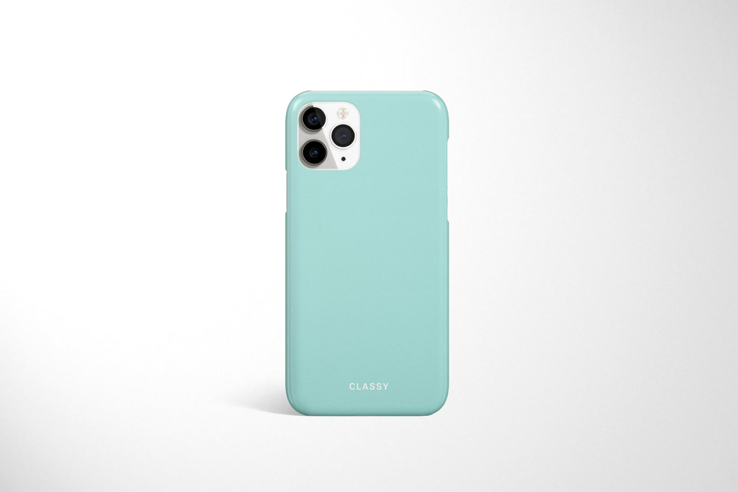 Light Blue Snap Case - Classy Cases - Phone Case - iPhone 14 - Glossy -