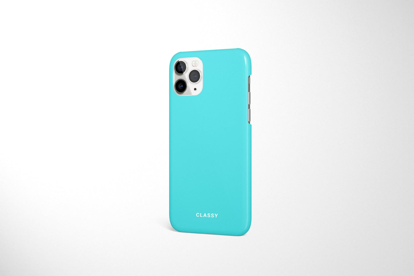Light Blue Snap Case - Classy Cases - Phone Case - iPhone 14 - Glossy -