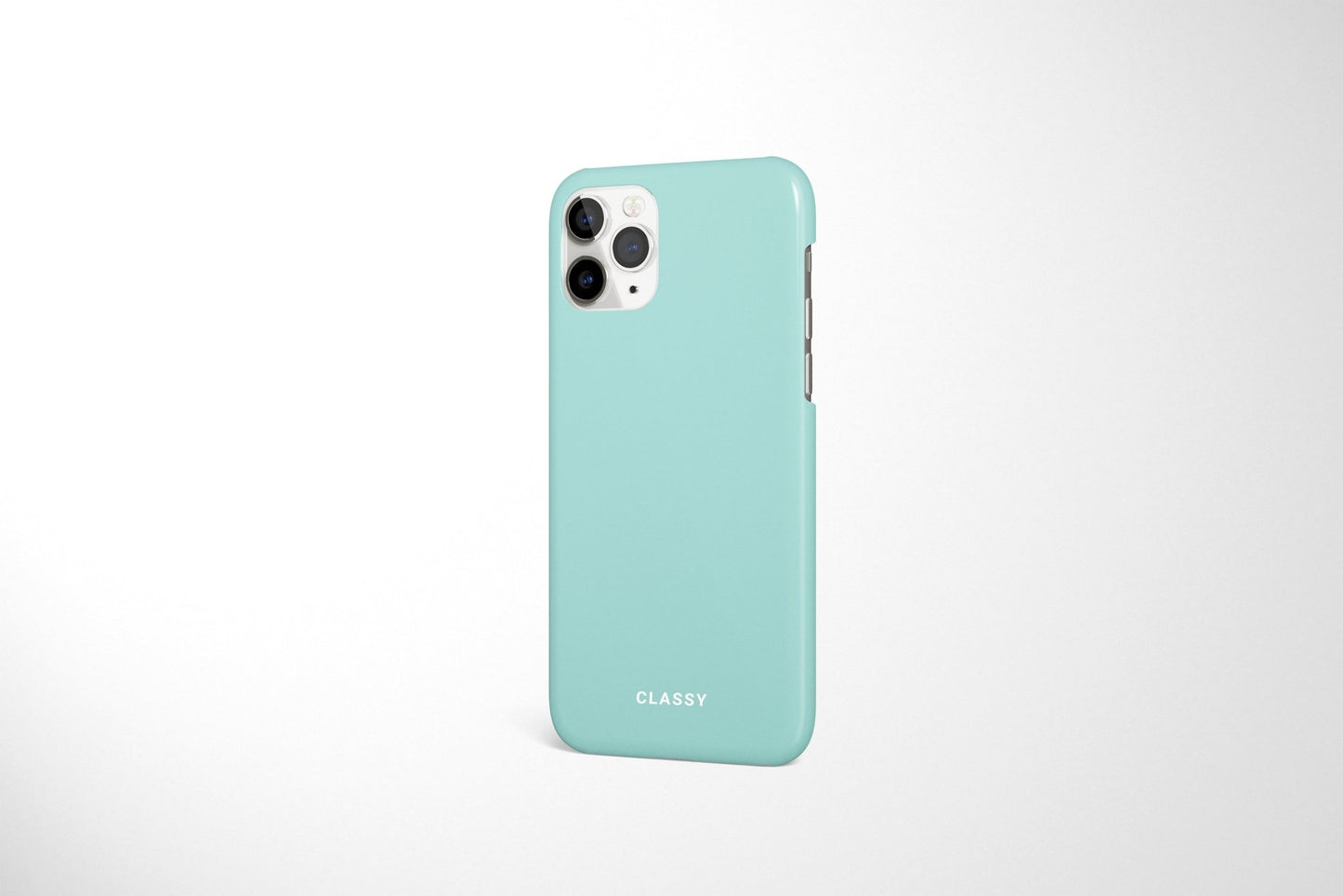 Light Blue Snap Case - Classy Cases - Phone Case - iPhone 14 - Glossy -