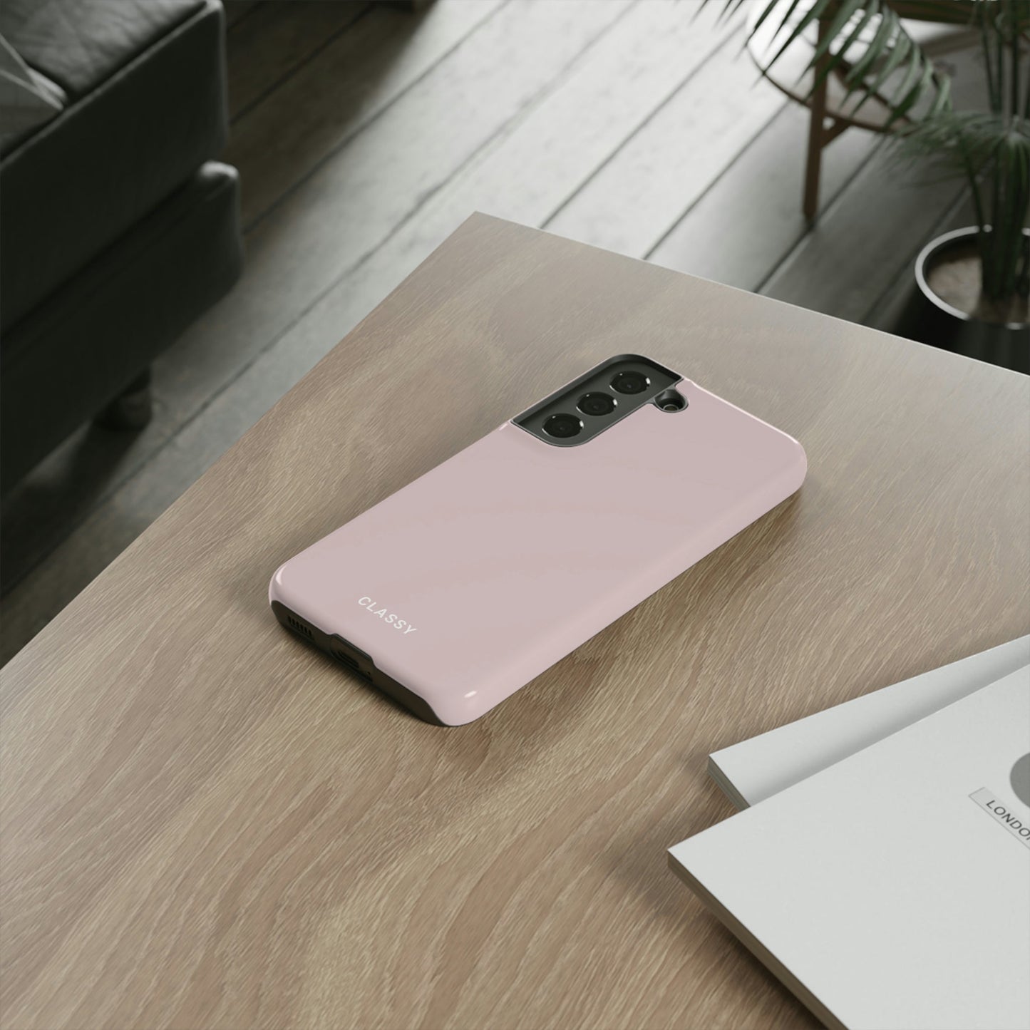 Light Brown Tough Case - Classy Cases