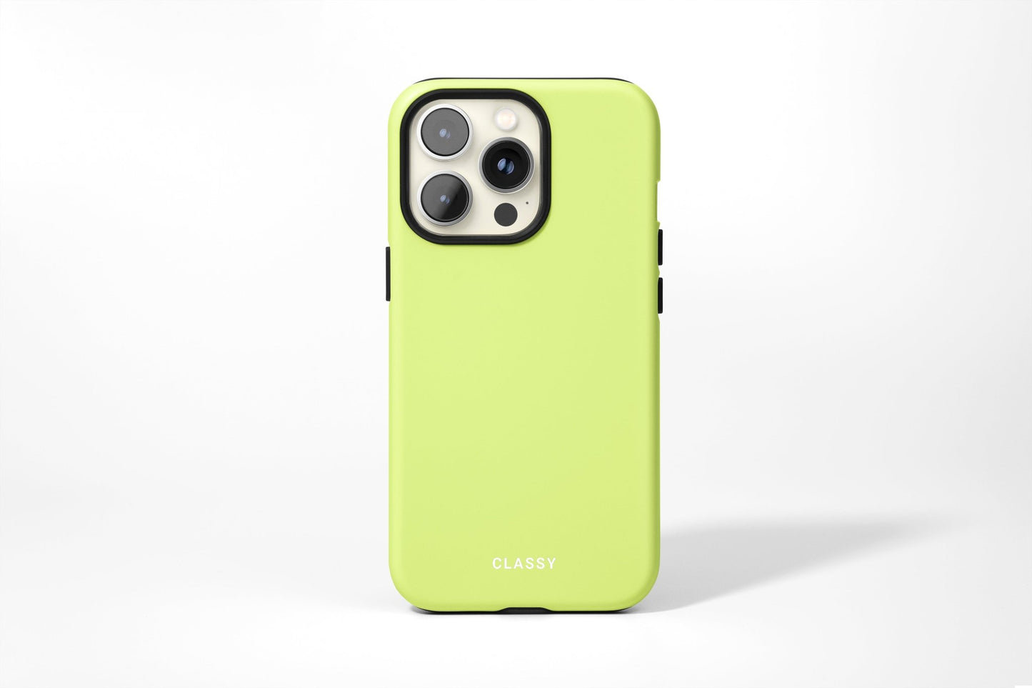Light Green Tough Case - Classy Cases - Phone Case - iPhone 14 - Glossy -
