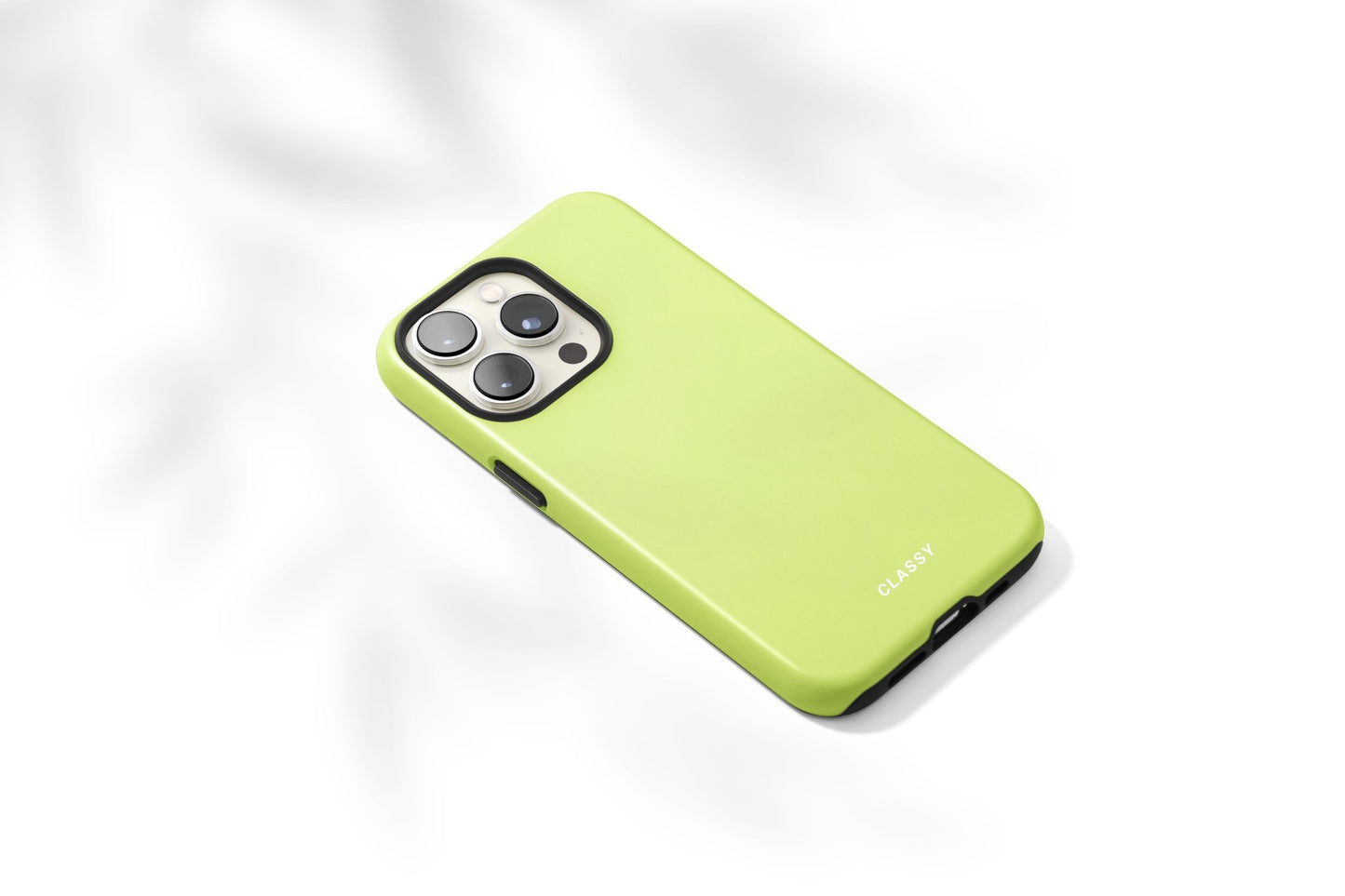 Light Green Tough Case - Classy Cases - Phone Case - iPhone 14 - Glossy -