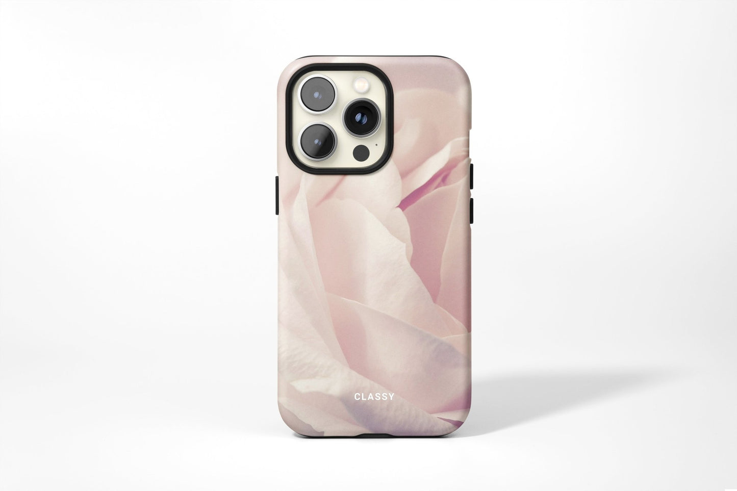 Light Pink Rose Tough Case - Classy Cases - Phone Case - Samsung Galaxy S22 - Glossy -