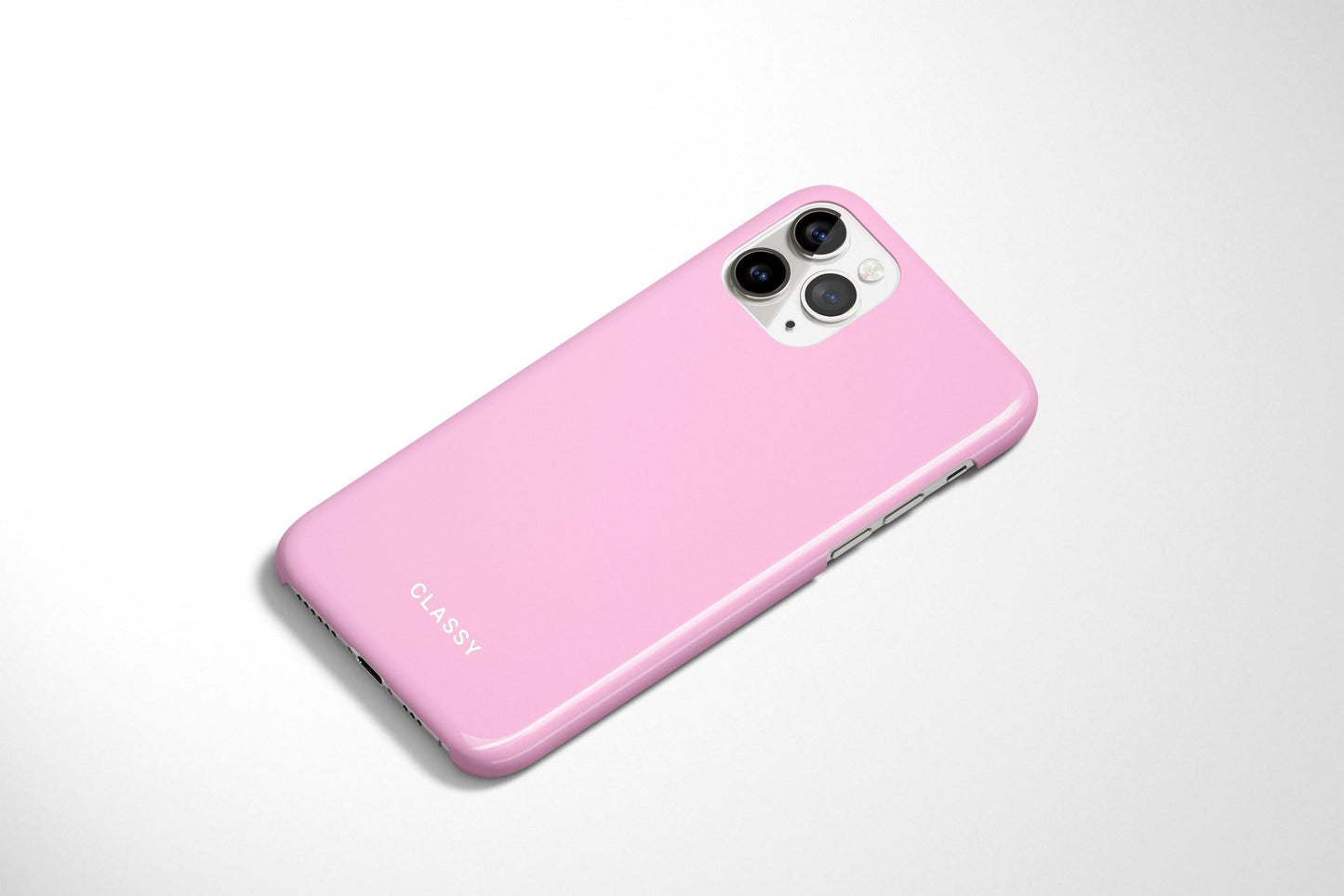 Light Pink Snap Case - Classy Cases - Phone Case - iPhone 14 - Glossy -
