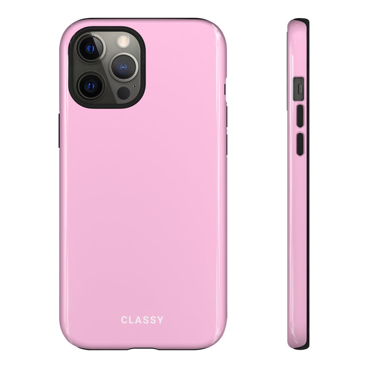 Light Pink Tough Case - Classy Cases - Phone Case - iPhone 14 - Glossy -