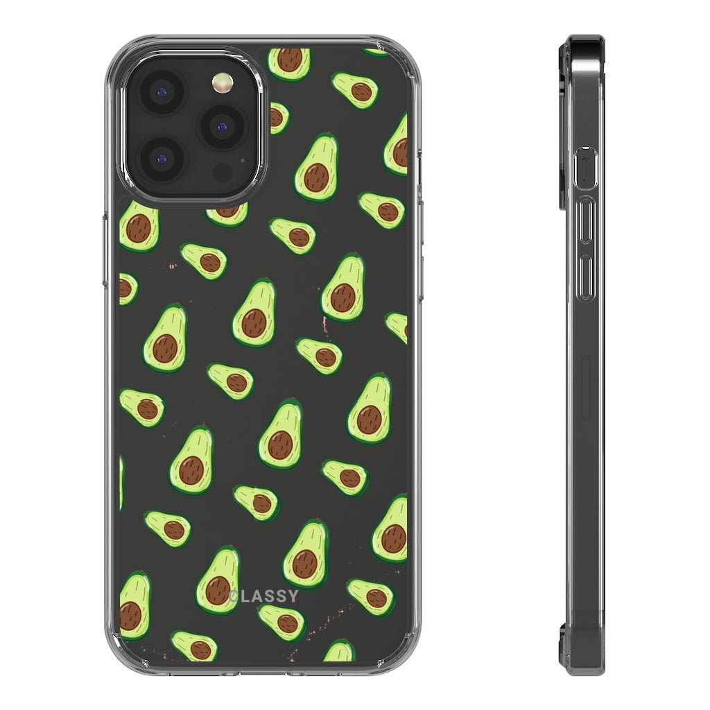 Little Avocados Clear Case - Classy Cases - Phone Case - iPhone 12 Pro Max - With gift packaging -