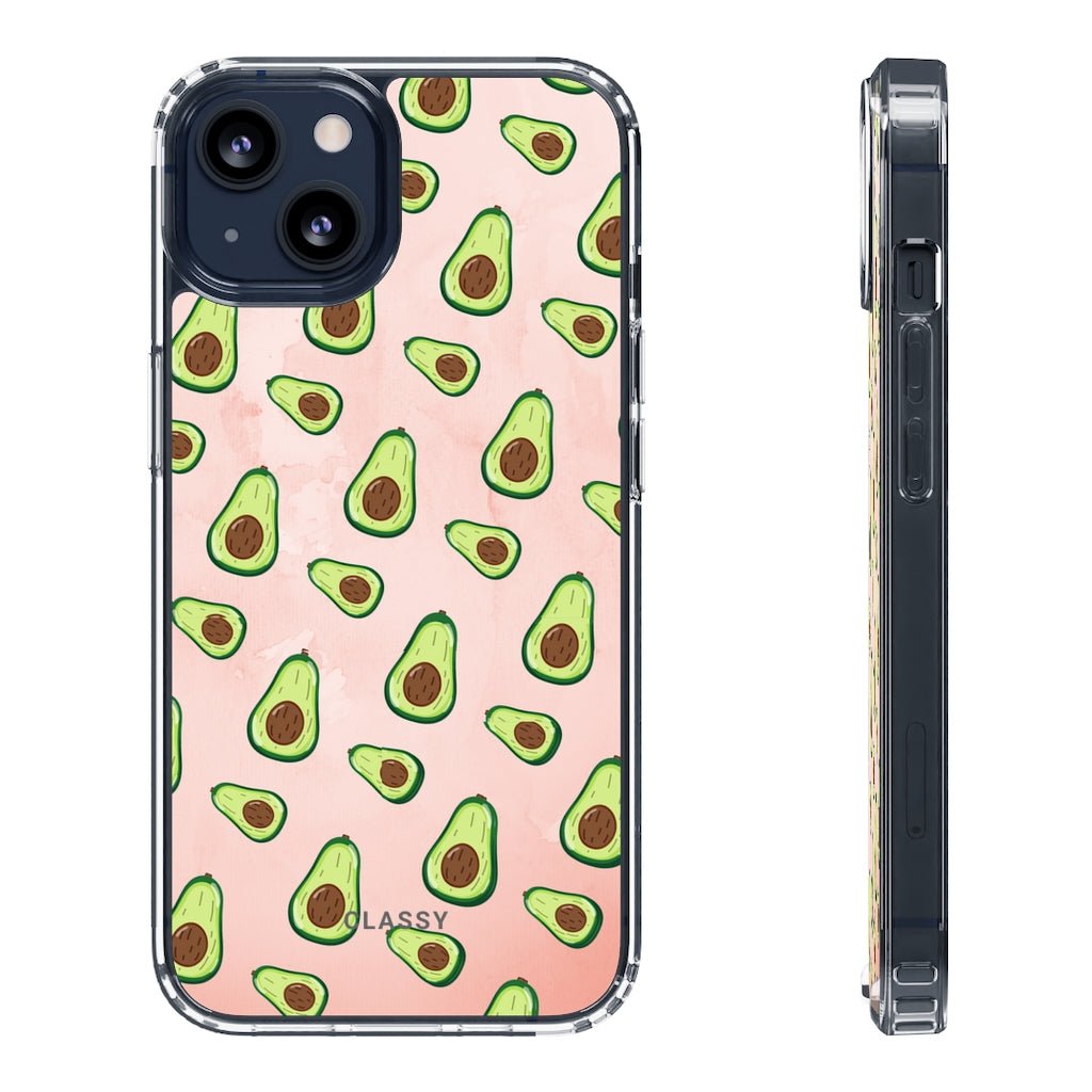 Little Avocados Clear Case - Classy Cases - Phone Case - iPhone 13 - With gift packaging -