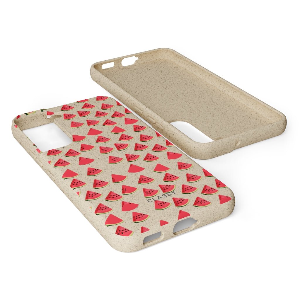 Little Watermelons Biodegradable Case - Classy Cases