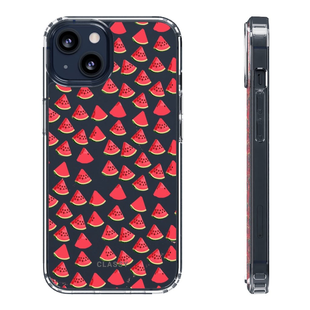 Little Watermelons Clear Case - Classy Cases - Phone Case - iPhone 13 - With gift packaging -