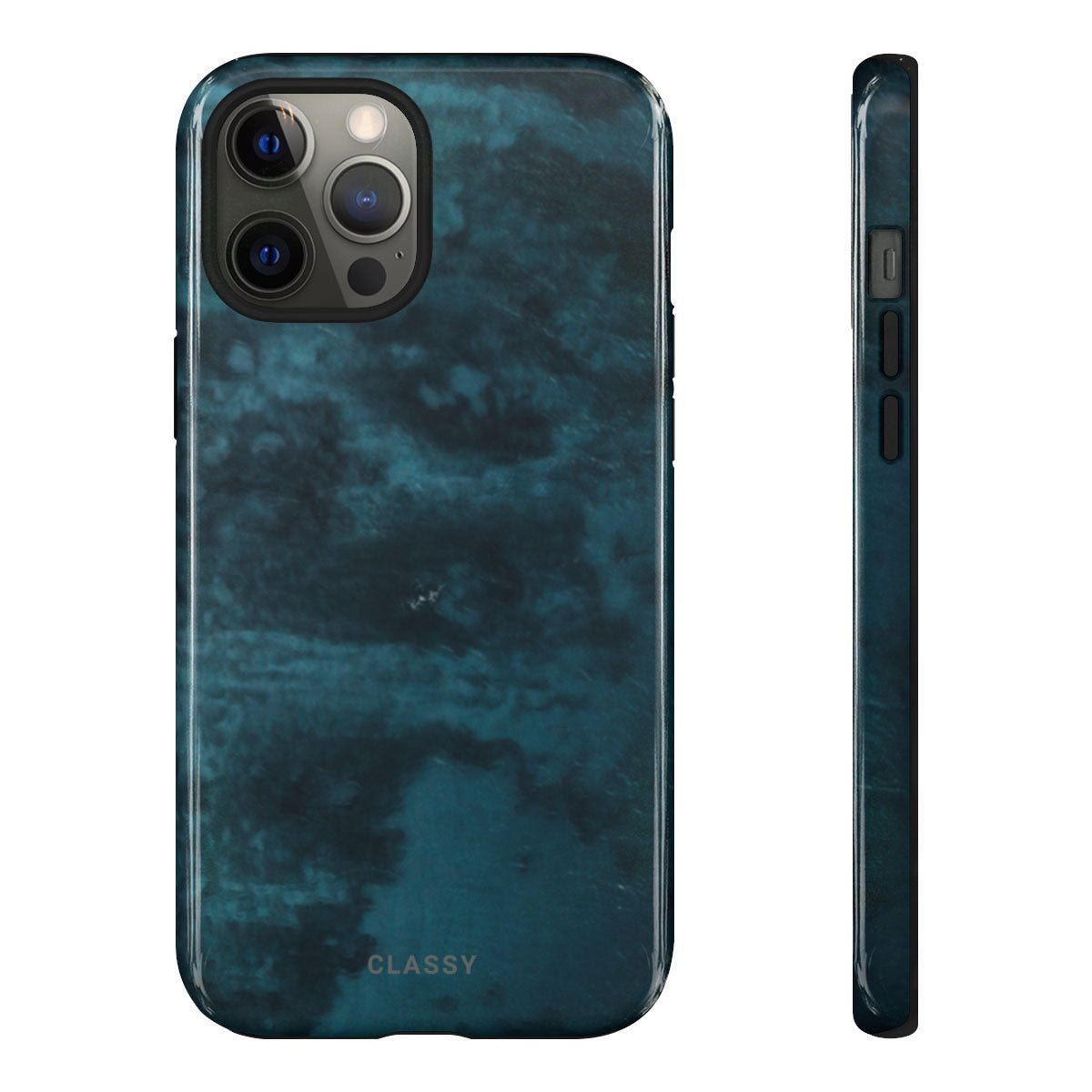 Navy Ocean Tough Case - Classy Cases - Phone Case - iPhone 12 Pro Max - Glossy -