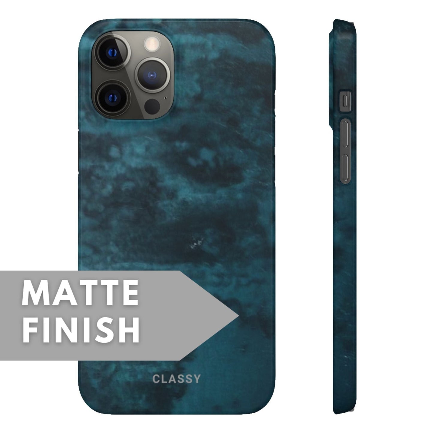 Navy Ocean Tough Case - Classy Cases - Phone Case - Samsung Galaxy S22 - Glossy -