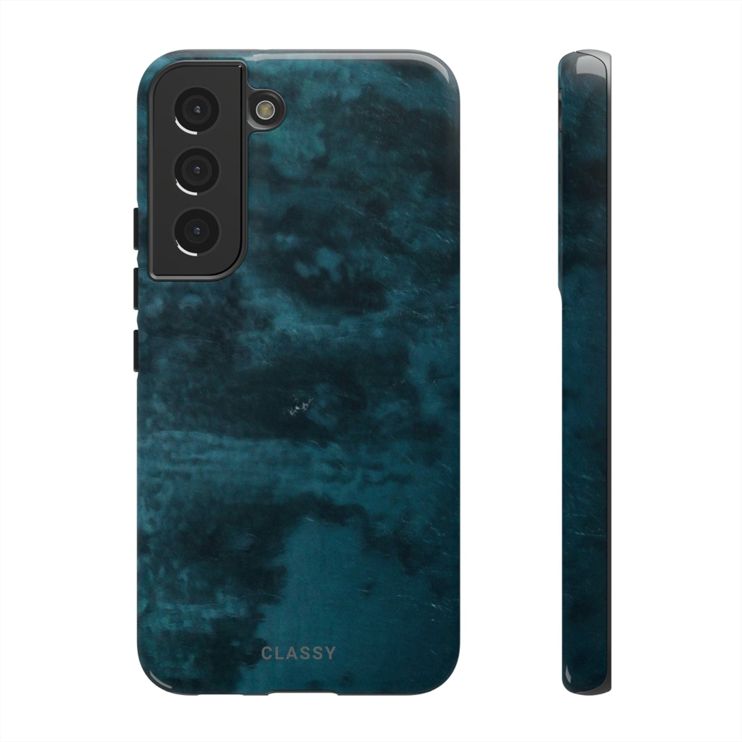 Navy Ocean Tough Case - Classy Cases - Phone Case - Samsung Galaxy S22 - Glossy -