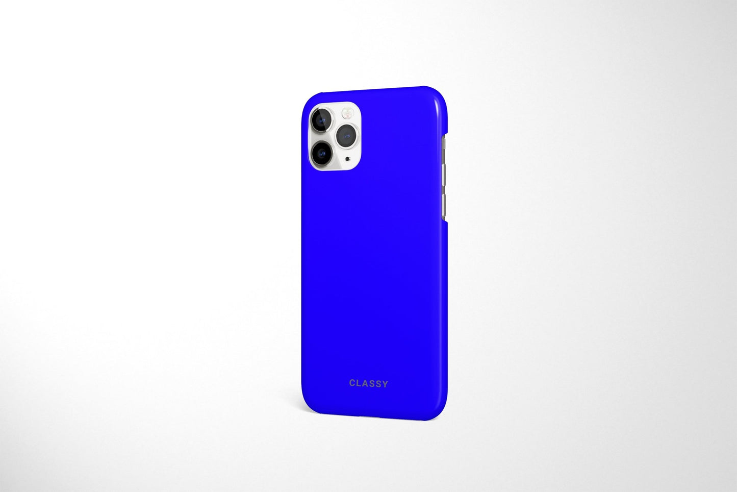 Neon Navy Blue Snap Case - Classy Cases - Phone Case - iPhone 14 - Glossy -