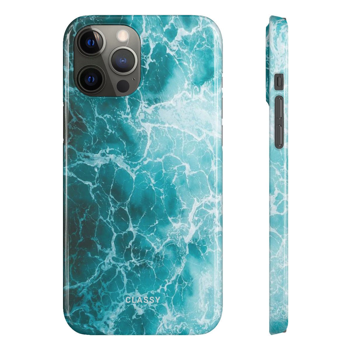 Ocean Breeze Snap Case - Classy Cases - Phone Case - iPhone 12 Pro Max - Glossy -