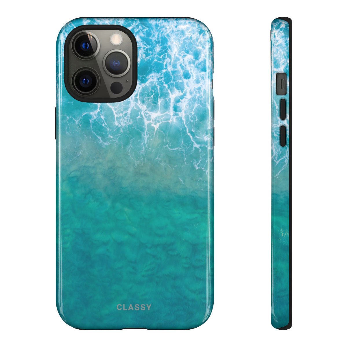 Ocean Tough Case - Classy Cases - Phone Case - iPhone 12 Pro Max - Glossy -